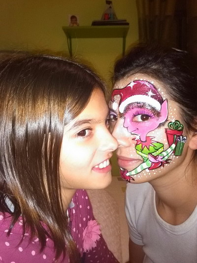 Maquillajes y manualidades en Navidad