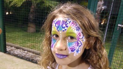 maquillaje de carnaval niña