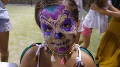 maquillaje de carnaval calavera mejicana original