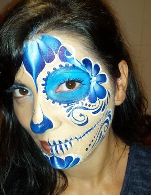 maquillaje para halloween mujer guapa