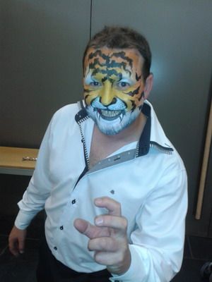 maquillaje para carnaval tigre