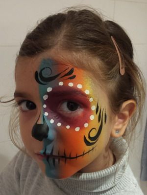 maquillaje hallowenn niños