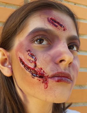 maquillaje halloween niñas