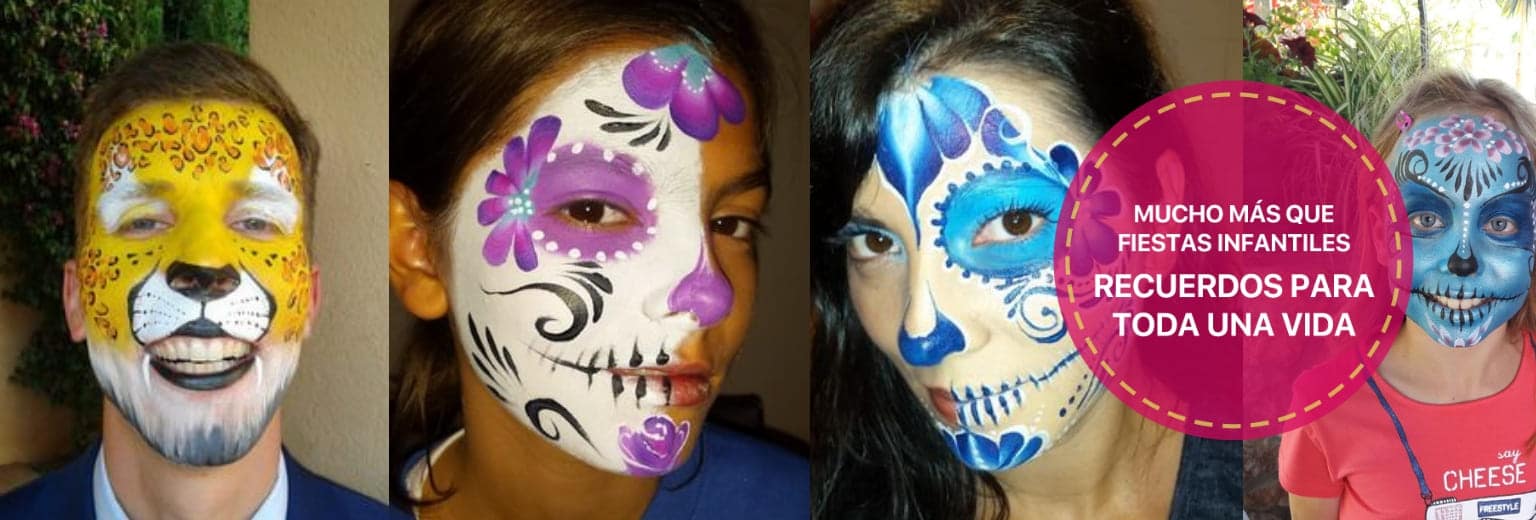 Cursos de Maquillaje de Fantasía profesional y pintacaras-facepainting -  2023